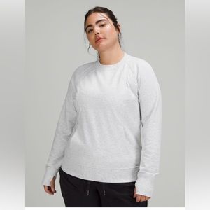 Lululemon scuba pullover weathered grey. Size 20